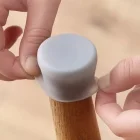 8 Li Silikon Sandalye Ayağı Koruyucu Çizdirmez