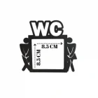 Ahşap Dekoratif Priz Kenarı Süsü Wc