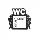 Ahşap Dekoratif Priz Kenarı Süsü Wc