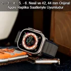 Apple Watch Uyumlu Alpine Loop Kordon Yeşil