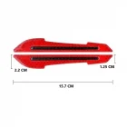 Araba Ayna Çarpma Koruyucu Reflektif Şerit Gri