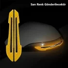 Araba Ayna Çarpma Koruyucu Reflektif Şerit Sarı