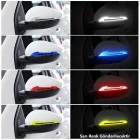 Araba Ayna Çarpma Koruyucu Reflektif Şerit Sarı