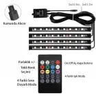 Araç İçi Ayak Altı Led Aydınlatma 12 Led 7 Renk