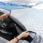 Araç Ön Cam Buzlanma Önleyici Kar Örtüsü Kalın