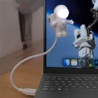 Astronot Lamba Led Usb Gece Lambası Klavye Kitap Okuma Işığı