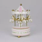 Atlı Karınca Müzik Kutusu Beyaz