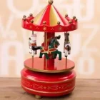 Atlı Karınca Müzik Kutusu Kırmızı