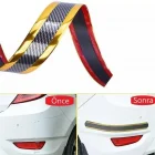 Bagaj Kapı Eşiği Koruyucu Dekor Bandı 1m Gold