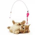 Balıklı Ve Zilli Kedi Oyun Oltası 90 Cm