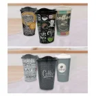 Büyük Boy Plastik Kahve Bardağı 500 Ml