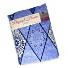 Çift Kişilik Battal Nevresim Takımı Mavi Desenli