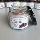 Çikolata Kokulu Dekoratif Mum