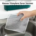 Çizmez Tel Bulaşık Bezi Ovalama Bezi 3 Adet