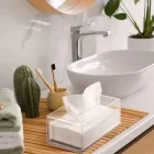 Clear Peçete Organizeri Şeffaf Peçetelik