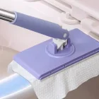 Click Mop Tüm Temizlik Bezlerine Islak Mendile Uyumlu Tek Tık Kıskaç Mop Islak Bez Mopu