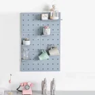 Çok Amaçlı Plastik İskandinav Raf Gri