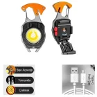 Çok Fonksiyonlu Kamp Feneri Anahtarlık Çakmak