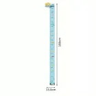 Deniz Kızı Çocuk Odası Boy Ölçer Sticker 180 Cm