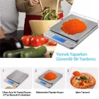 Dijital Hassas Mutfak Kuyumcu Terazisi 2000 Gr