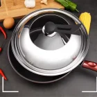 Dikey Tasarımlı Tencere Kapağı Kolu Siyah