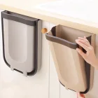Dolap Kapağına Takılan Katlanır Çöp Kovası