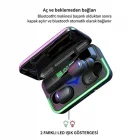 E10 Oyuncu Kablosuz Bluetooth Kulaklık Rgb Led Işıklı 5.1 Wireless