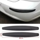 Esnek Araba Tampon Koruyucu Karbon Desenli Siyah