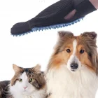 Evcil Hayvan Tüy Toplama Eldiveni Mavi