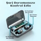 F9 Powerbanklı Bluetooth Kulakiçi Kulaklık