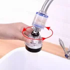 Filtreli 3 Fonksiyonlu 360 Derece Döner Musluk Başlığı