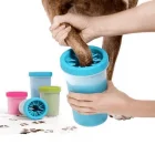 Fırçalı Kedi Köpek Pati Ayak Yıkama Kovası Küçük