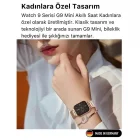 G9 Mini Smart Watch Kadın Akıllı Saat Rose Gold
