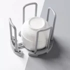 Genişleyebilir Masaüstü Raf Kase Tabak Tutucu