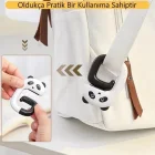 Hayvan Figürlü Katlanabilir Kancalı Çanta Askısı