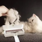 Hazneli Kedi Köpek Tüy Temizleyici Kıl Toplayıcı