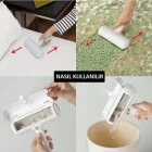 Hazneli Kedi Köpek Tüy Temizleyici Kıl Toplayıcı