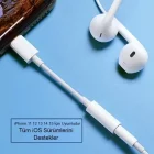 Iphone Aux Kablo Lightning Aux Dönüştürücü
