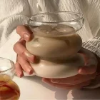 Isıya Dayanıklı Borosilikat Üç Halkalı Bardak