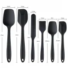 Isıya Dayanıklı Yanmaz Silikon Spatula Seti 6 Lı