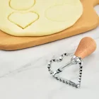 Kalp Şekilli Hamur Kesici Ravioli Şekillendirici