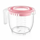 Kapaklı Mikser Kabı 2500 Ml