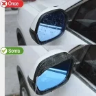 Karbon Desenli Araba Ayna Yağmur Koruyucu