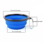 Katlanabilir Kedi Köpek Mama Ve Su Kabı