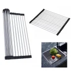 Katlanır Bulaşık Ve Sebze Kurutma Süzgeç Rafı