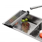 Katlanır Bulaşık Ve Sebze Kurutma Süzgeç Rafı