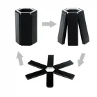 Katlanır Isıya Dayanıklı Nihale Tencere Altlığı