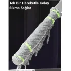 Kendinden Sıkmalı Bükümlü Paspas Mop Yedekli