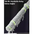 Kendinden Sıkmalı Bükümlü Paspas Mop Yedekli