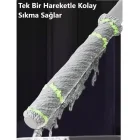 Kendinden Sıkmalı Bükümlü Paspas Mop Yedekli